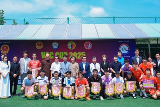 Giải bóng đá cộng đồng VAC CUP 2025 lần thứ 2 kết nối cộng đồng người Việt Nam tại Hàn Quốc