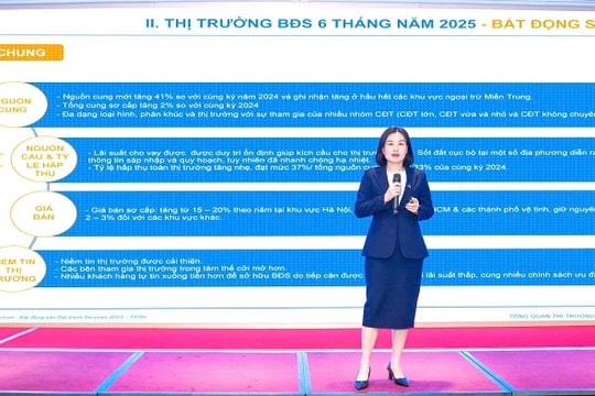 Thị trường bất động sản Việt Nam khởi sắc mạnh mẽ, tạo đà vững chắc cho nửa cuối năm 2025