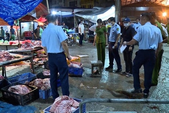 Phơi lộ "tử huyệt" quản lý từ miếng thịt lợn bệnh