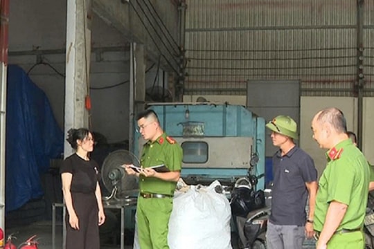 Kiên quyết giảm thiểu ô nhiễm môi trường ở làng nghề tái chế phế liệu