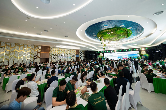 Khu Thiên Hà - Vinhomes Golden City tiếp tục “cháy hàng” sau 1 giờ mở giỏ: QCbest khẳng định vị thế đại lý F1 chiến lược