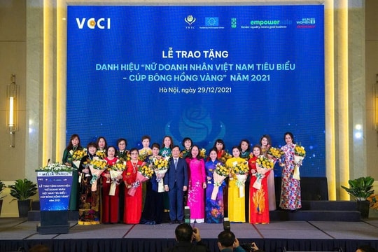 Bình xét danh hiệu “Nữ Doanh nhân Việt Nam tiêu biểu – Bông Hồng Vàng năm 2025”