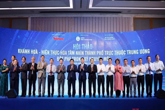 Khánh Hòa đặt mục tiêu trở thành thành phố trực thuộc Trung ương