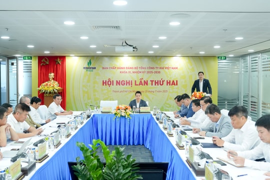 Ban Chấp hành Đảng bộ PV GAS tổ chức Hội nghị lần thứ hai, nhiệm kỳ 2025 - 2030