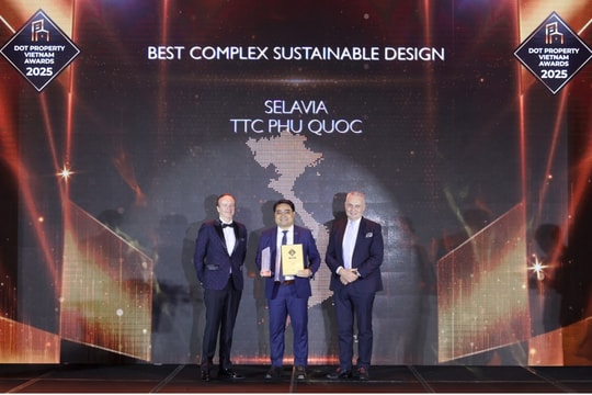Selavia - biểu tượng kiến trúc bền vững được vinh danh tại Dot Property Vietnam Awards 2025