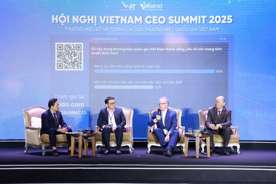 Hội nghị Việt Nam Ceo Summit 2025: Mang thông điệp vai trò của thương hiệu trong việc nâng tầm vị thế quốc gia