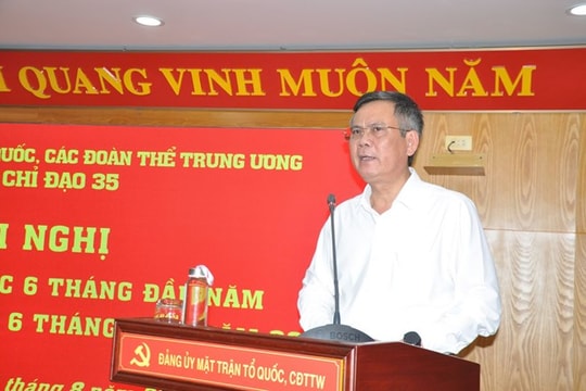 Mỗi đảng viên, cán bộ, đoàn viên, hội viên trong hệ thống Đảng uỷ là một chiến sĩ bảo vệ nền tảng tư tưởng của Đảng