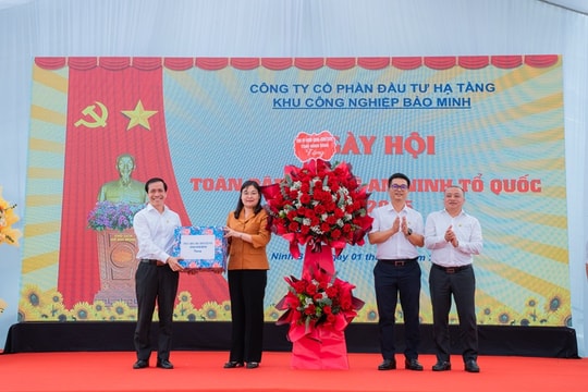 Khu công nghiệp Bảo Minh – Phát triển sản xuất gắn với bảo đảm an ninh trật tự