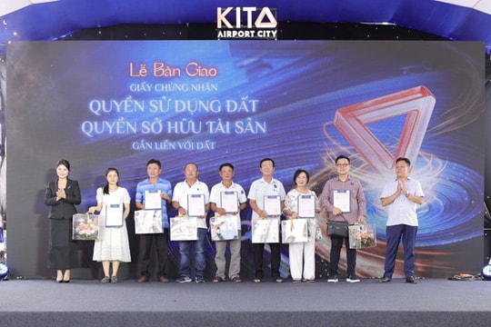Khai trương căn hộ mẫu Stella Icon , trao sổ hồng tại dự án Khu đô thị sân bay KITA Airport City