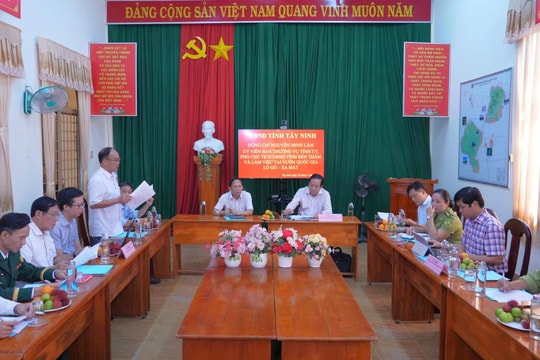 Tây Ninh: Phát triển bền vững nguồn tài nguyên rừng quốc gia Lò Gò – Xa Mát