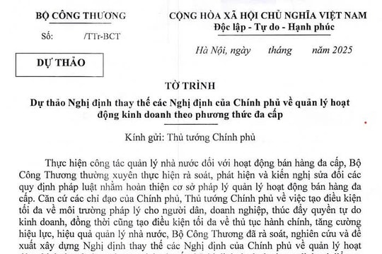 Những bất cập trong hoạt động kinh doanh theo phương thức đa cấp
