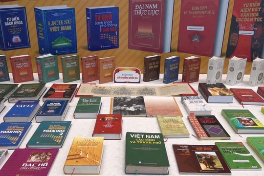 NXBGDVN tham dự Triển lãm thành tựu kinh tế - xã hội nhân dịp kỷ niệm 80 năm Ngày Quốc khánh 2/9