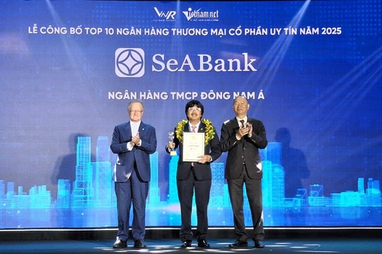 Top 10 NHTM tư nhân uy tín tiếp tục gọi tên SeABank