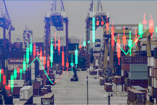 Xuất khẩu châu Á giảm khi làn sóng gom hàng sớm dần "hạ nhiệt"