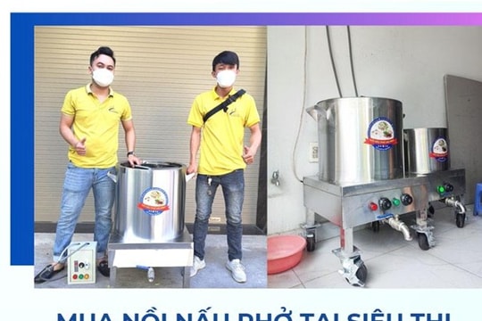 Mua nồi nấu phở tại siêu thị Hải Minh an tâm về chất lượng