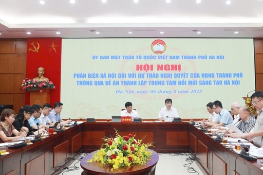 Xác định rõ chức năng, nhiệm vụ vận hành Trung tâm Đổi mới sáng tạo Hà Nội