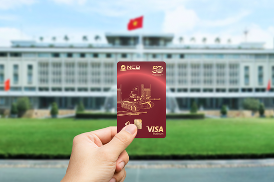 NCB hé lộ thiết kế mới độc bản của dòng thẻ Tự hào ra mắt dịp 2/9