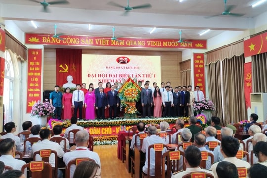 Đại hội đại biểu Đảng bộ xã Kiều Phú lần thứ Nhất: Tiếp tục duy trì tốc độ tăng trưởng kinh tế 2 con số