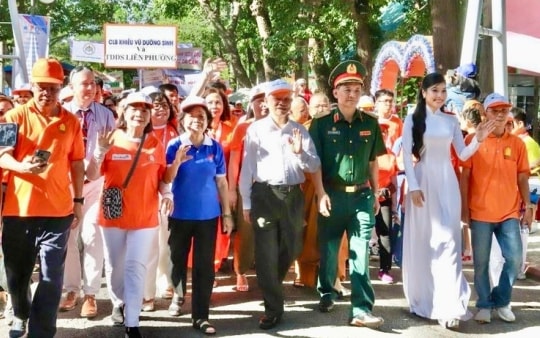 PVEP – Tiếp tục hành trình đi bộ vì nạn nhân da cam/dioxin