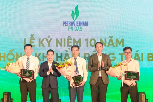 PV GAS kỷ niệm 10 năm vận hành hệ thống khí Hàm Rồng - Thái Bình