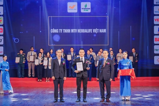 Herbalife Việt Nam đạt Chứng nhận Top 10 Nhãn hiệu nổi tiếng Việt Nam & Doanh Nghiệp tiên phong đổi mới sáng tạo năm 2025