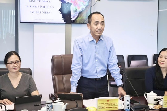 VCCI ĐBSCL đề xuất triển khai các nhóm hoạt động phát triển kinh tế, doanh nghiệp tỉnh Vĩnh Long