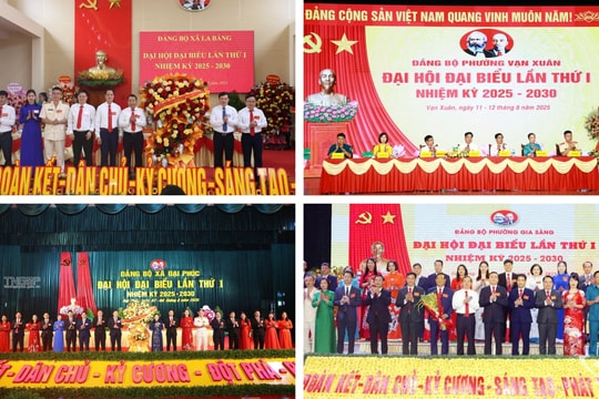 Đại hội Đảng bộ một số xã, phường lần thứ I trên địa bàn tỉnh Thái Nguyên