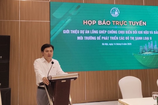 Giới thiệu dự án “Lồng ghép chống chịu biến đổi khí hậu và bảo vệ môi trường để phát triển các đô thị xanh loại II”