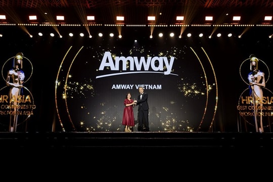 Amway Việt Nam vinh dự lần thứ 6 được vinh danh “Nơi làm việc tốt nhất châu Á”