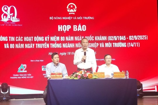 Triển lãm thành tựu ngành Nông nghiệp và Môi trường nhân dịp 80 năm Quốc khánh 2/9