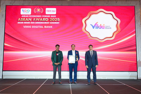 Vikki Digital Bank đạt liên tiếp 2 giải thưởng danh giá tại Diễn đàn Kinh tế ASEAN 2025