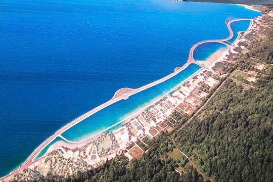 Hà Tiên có thêm 13km đường ven biển đẹp nhất miền Tây