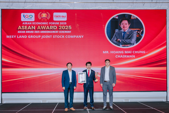 Chủ tịch Hoàng Mai Chung được vinh danh tại ASEAN Award 2025