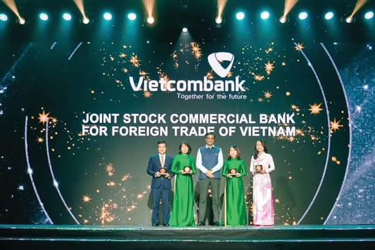 Vietcombank được vinh danh tại các hạng mục giải “Nơi làm việc tốt nhất châu Á” năm 2025