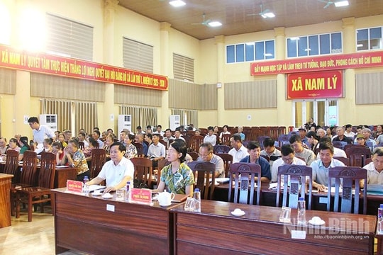 Ninh Bình: Tổ chức hội nghị tập huấn nâng cao kiến thức, kỹ năng về trợ giúp pháp lý cho cán bộ cơ sở