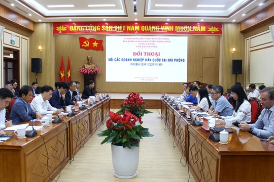 Doanh nghiệp Hàn Quốc mong muốn tiếp tục được hỗ trợ khi đầu tư tại Hải Phòng