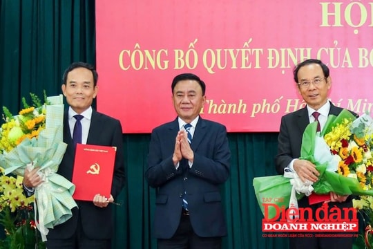 Ông Trần Lưu Quang giữ chức Bí thư Thành ủy TP HCM