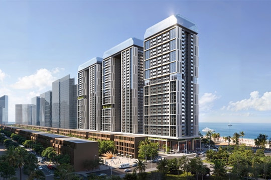 Giải mã thiết kế độc đáo của Sun Centro Town: Ba “hòn đảo” vươn mình giữa vịnh di sản