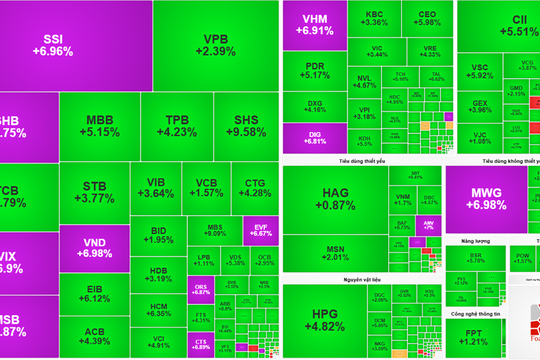 Cổ phiếu nhóm ngành chứng khoán không còn rẻ