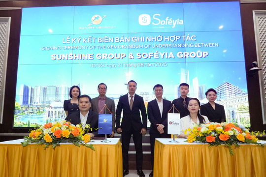 Sunshine Group “bắt tay” hai tập đoàn toàn cầu kiến tạo chuẩn sống thông minh - cao cấp tại Việt Nam