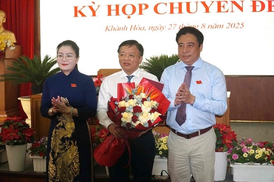 Ông Lê Huyền được bầu giữ chức Phó Chủ tịch UBND tỉnh Khánh Hòa