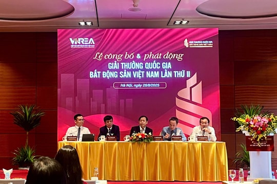 Giải thưởng Quốc gia Bất động sản Việt Nam lần II: Động lực cho thị trường minh bạch, chuyên nghiệp