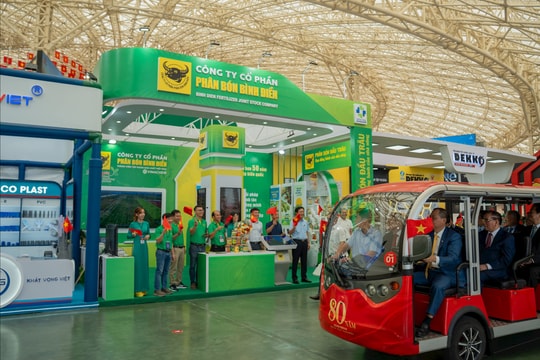 Phân bón Bình Điền lan tỏa tầm nhìn xanh tại Triển lãm thành tựu 80 năm