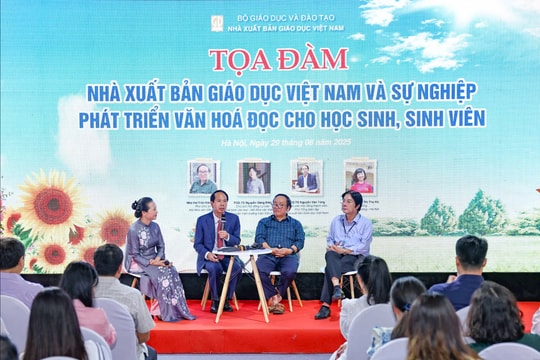 Nhà xuất bản Giáo dục Việt Nam trong sự nghiệp phát triển văn hóa đọc cho học sinh - sinh viên