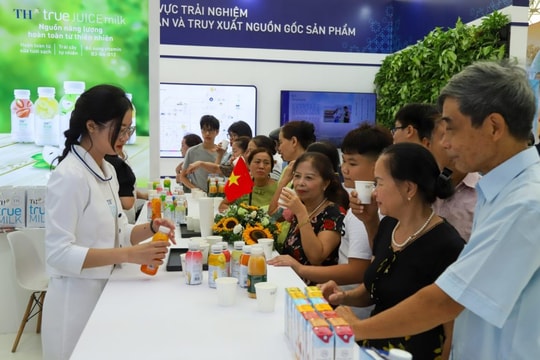 Trải nghiệm khu trưng bày của Tập đoàn TH tại Triển lãm 80 năm “Hành trình Độc lập – Tự do – Hạnh phúc”