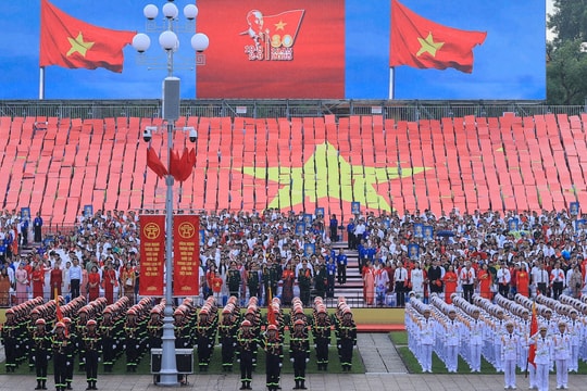 Ấn tượng lễ Tổng duyệt chương trình diễu binh, diễu hành kỷ niệm 80 năm Quốc khánh 2/9