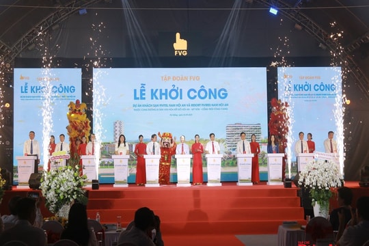 Khởi công chuỗi dự án tại Khu đô thị du lịch Nam Hội An City