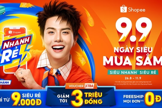 Shopee chính thức khởi động “9.9 Ngày Siêu Mua Sắm”