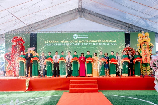 Trường liên cấp St. Nicholas đưa vào hoạt động cơ sở mới xây dựng theo tiêu chuẩn Mỹ