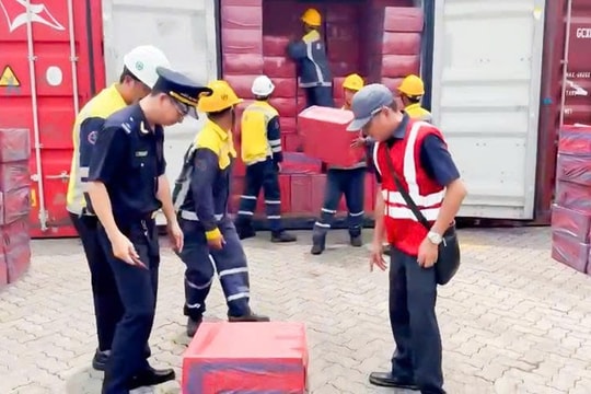 1.561 vụ buôn lậu, gian lận thương mại bị Hải quan bắt giữ và xử lý trong tháng 8